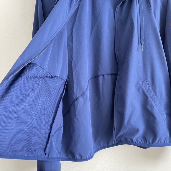 Nike Dri-Fit Workout Jacket Navy Athletic Lightweight Coat Full Zip Women’s M - Picture 7 of 13